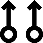 Arrow Up Circle 304 SVG Icon